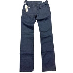 NEW Diesel Jeans Women's 27x34 Blue Indigo Wash Soozy Straight Leg Stretch Italy